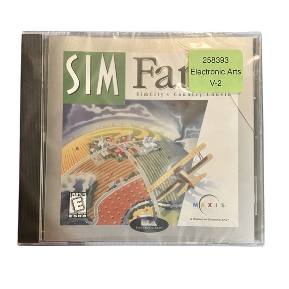 NWT Vintage Sim SimFarm PC Game by Maxis Sealed - Picture 1 of 2